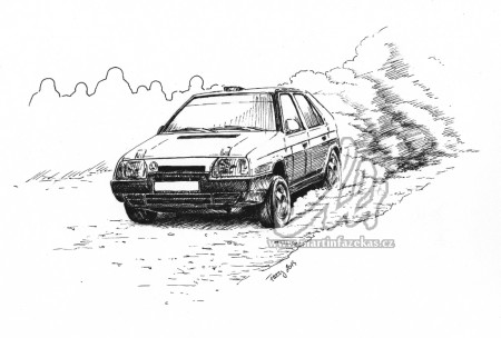 Favorit 136 L/A, perokresba A4