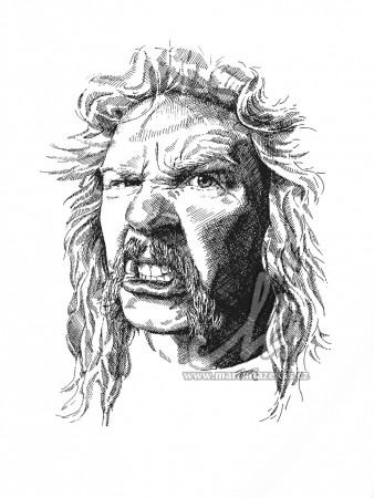 James Hetfield, perokresba A3