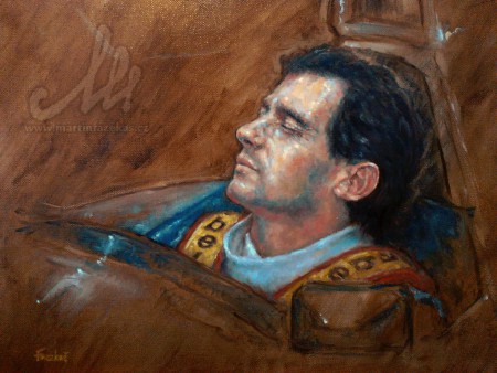 Ayrton, 40x50 cm